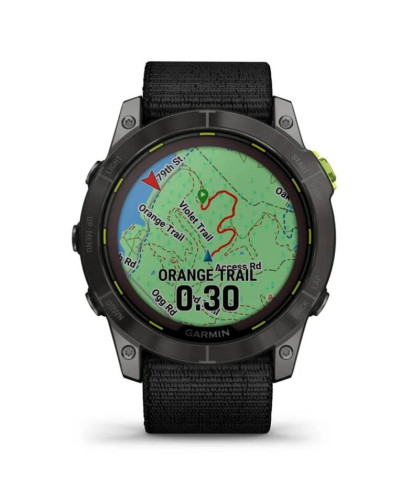 Смарт-годинник Garmin Enduro 2 Sapphire Carbon Gray DLC Titanium with Black UltraFit Nylon Strap (010-02754-13)