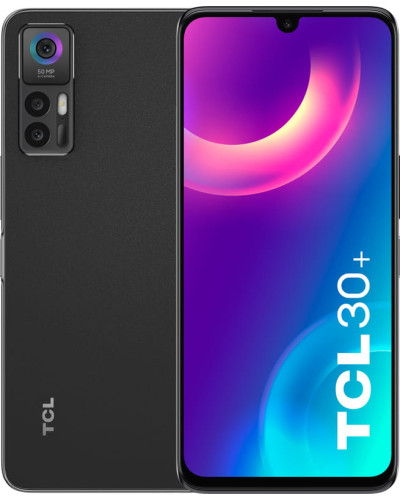 Смартфон TCL 30 Plus (T676K) 4/128GB Dual Sim Tech Black (T676K-2ALCUA12)