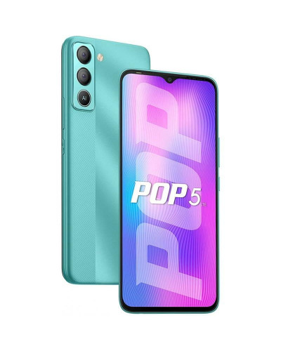Смартфон Tecno Pop 5 LTE (BD4i) 3/32Gb Dual Sim Turquoise Cyan (4895180777370)