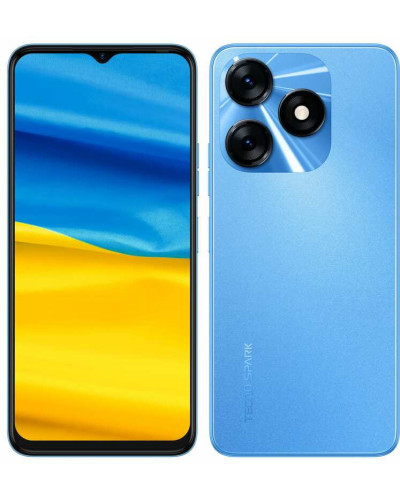 Смартфон Tecno Spark 10 (KI5q) 8/128GB NFC Dual Sim Meta Blue (4895180797743)