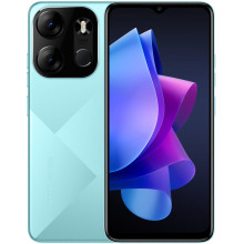Смартфон Tecno Spark Go 2023 (BF7) 4/64GB Dual Sim Uyuni Blue (4895180793028)