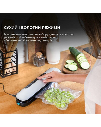 Вакуумний пакувальник Cecotec SealVac Easy Magnetik (CCTC-04375)