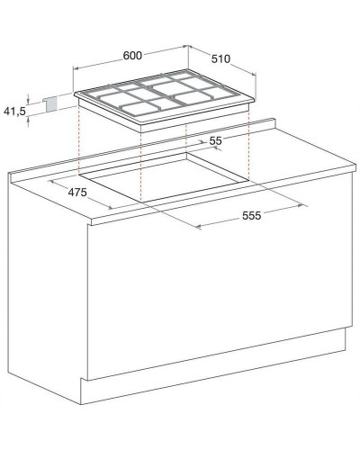 Варильна поверхня Whirlpool PMW 64D2/IXL