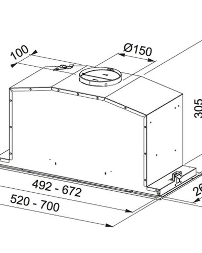 Витяжка Franke FBI 537 XS/WH (305.0528.071)