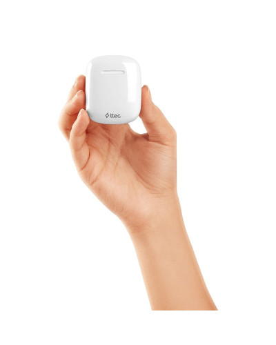 Bluetooth-гарнітура Ttec AirBeat LiteTrue Wireless Headsets White (2KM129B)