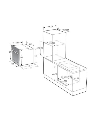 Духовой шкаф Gorenje BO6735E02BK