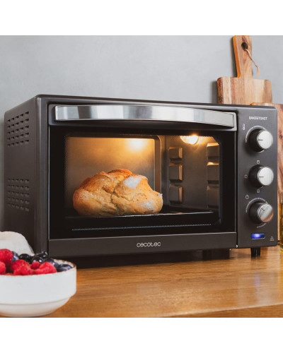 Електропіч Cecotec Mini oven Bake&Toast 2400 Black (CCTC-02226)