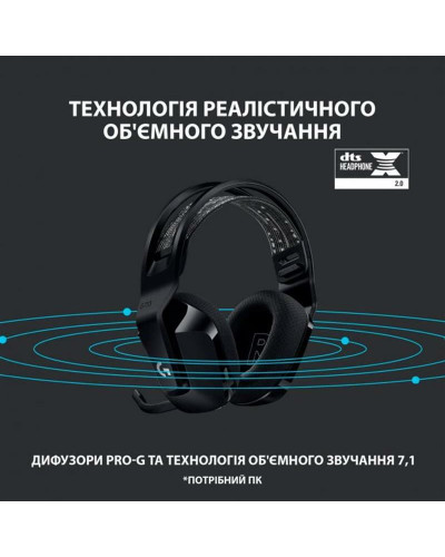 Гарнитура Logitech G733 Black (981-000864)