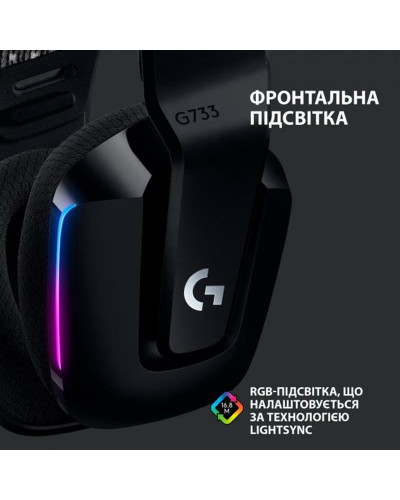 Гарнитура Logitech G733 Black (981-000864)
