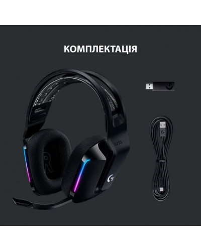 Гарнитура Logitech G733 Black (981-000864)