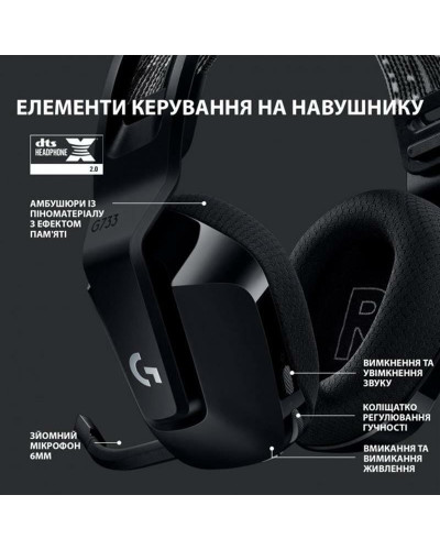 Гарнитура Logitech G733 Black (981-000864)