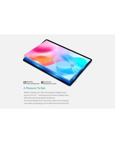 Планшет Teclast M40 Air 8/128GB 4G Dual Sim Space Gray (TLA001/N3P1-С/TL-102821) с чехлом