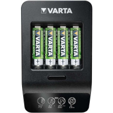 Мережевий зарядний пристрій Varta LCD Smart Plus Charger + 4 х Ni-Mh AA 2100 mAh (57684101441)