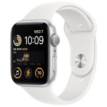 Смарт-годинник Apple Watch SE GPS 44mm Silver Aluminum Case (MNK23UL/A)