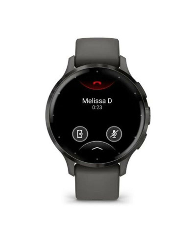 Смарт-часы Garmin Venu 3s Silver Stainless Steel Bezel with Pebble Gray Case and Silicone Band (010-02785-50)