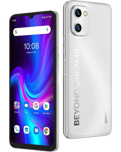 Смартфон Umidigi F3 SE 4/128GB Dual Sim Matte Silver_