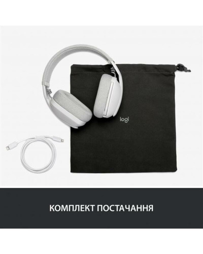 Bluetooth-гарнитура Logitech Zone Vibe 100 Wireless OffWhite (981-001219)