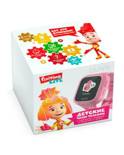 Дитячий смарт-годинник Elari FixiTime Lite Pink (ELFITL-PNK)