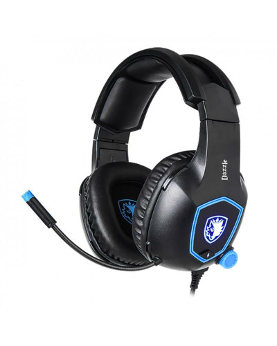 Гарнітура Sades SA-905 Dazzle Black/Blue (sa905bku)