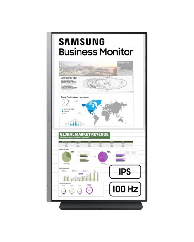 Монiтор Samsung 24" LS24C430G (LS24C430GAIXCI) IPS Black