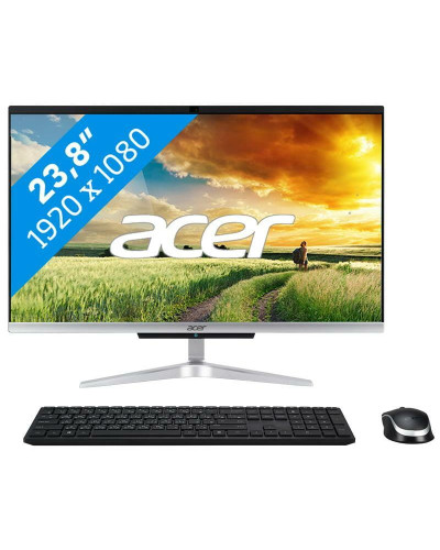 Моноблок Acer Aspire C24-420 (DQ.BFXME.001) Silver