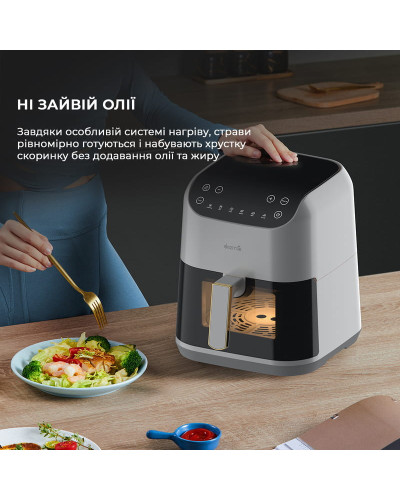 Мультипечь Deerma Air Fryer KZ130 (DEM-KZ130W)