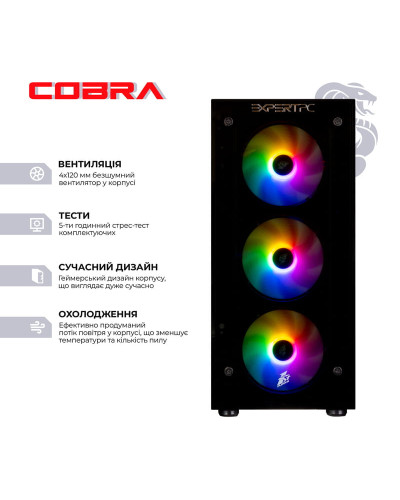 Персональний комп`ютер COBRA Advanced (I11F.8.S4.165S.A4224)