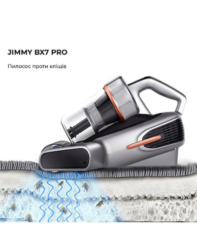 Пылесос Jimmy BX7 Pro с УФ-лампой