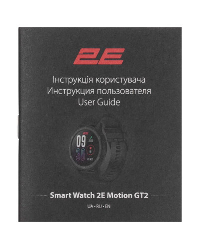 Смарт-часы 2E Motion GT2 47 mm Black/Red (2E-CWW21BKRD)