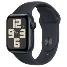 Смарт-годинник Apple Watch SE GPS 40mm Midnight Aluminium Case with Midnight Sport Band - M/L (MR9Y3QP/A)