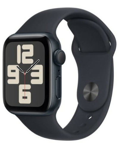 Смарт-часы Apple Watch SE GPS 40mm Midnight Aluminium Case with Midnight Sport Band - M/L (MR9Y3QP/A)