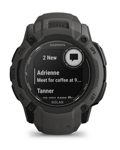 Смарт-годинник Garmin Instinct 2X Solar Graphite (010-02805-24)