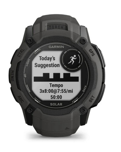 Смарт-годинник Garmin Instinct 2X Solar Graphite (010-02805-24)