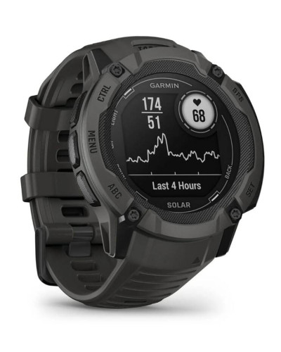 Смарт-годинник Garmin Instinct 2X Solar Graphite (010-02805-24)