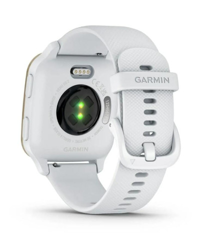 Смарт-годинник Garmin Venu Sq 2 White/Cream Gold (010-02701-81)