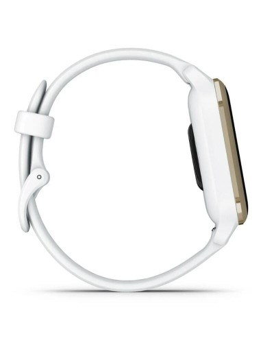 Смарт-годинник Garmin Venu Sq 2 White/Cream Gold (010-02701-81)