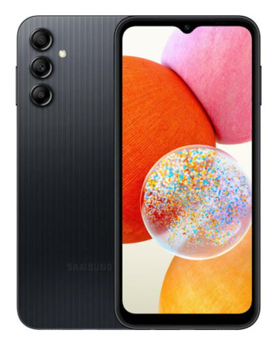 Смартфон Samsung Galaxy A14 SM-A145 4/64GB Dual Sim Black (SM-A145FZKUSEK)