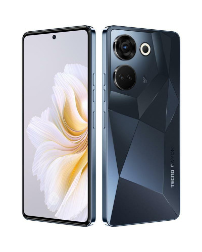 Смартфон Tecno Camon 20 Pro (CK7n) 8/256GB Dual Sim Predawn Black (4895180799792)