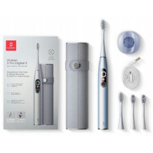 Умная зубная электрощетка Oclean X Pro Digital Set Electric Toothbrush Glamour Silver (6970810552584)