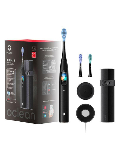 Розумна зубна електрощітка Oclean X Ultra Set Black (OLED) (6970810553499)