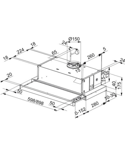 Вытяжка Franke Flexa FTC 912 XS LED1 (315.0532.377)