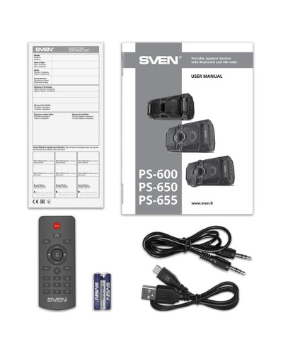 Акустична система Sven PS-655 Black