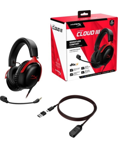 Гарнiтура HyperX Cloud  II I Black/Red (727A9AA)