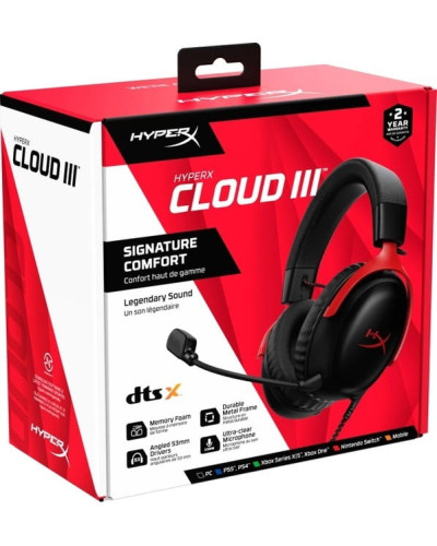 Гарнiтура HyperX Cloud  II I Black/Red (727A9AA)