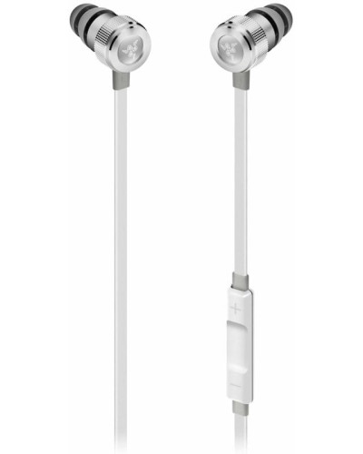 Гарнитура Razer Hammerhead for IOS Mercury White (RZ04-02090200-R3M1)