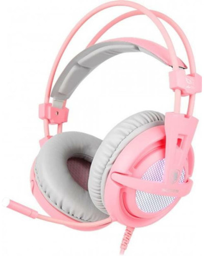 Гарнитура Sades A6 Pink (saa6pku)