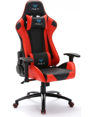 Крісло для геймерів Aula F1029 Gaming Chair Black/Red (6948391286181)