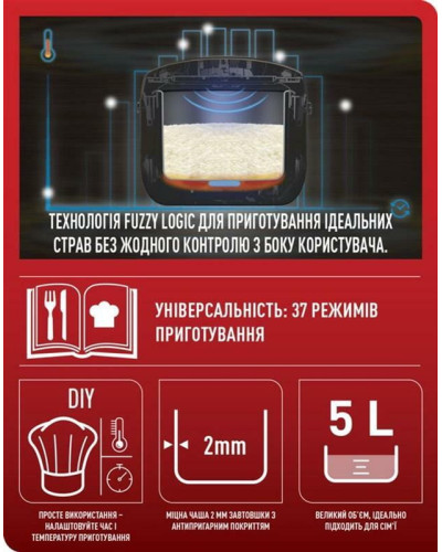 Мультиварка Tefal Essential Cook RK321A34