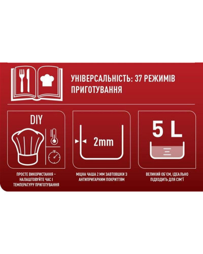 Мультиварка Tefal Essential Cook RK321A34