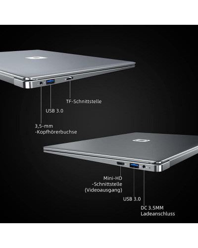 Ноутбук Jumper EZbook X3 (750918071301) FullHD Win11 Grey